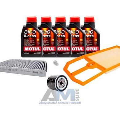 Набор ТО-1/3 для Фольксваген Гольф 4 1.6 16V 105 л.с. с маслом Motul 5W40