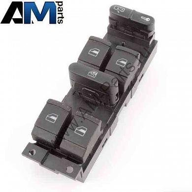 Выключатель стеклоподъемника передний левый на Пассат Б5 112408755 (HANS PRIES)