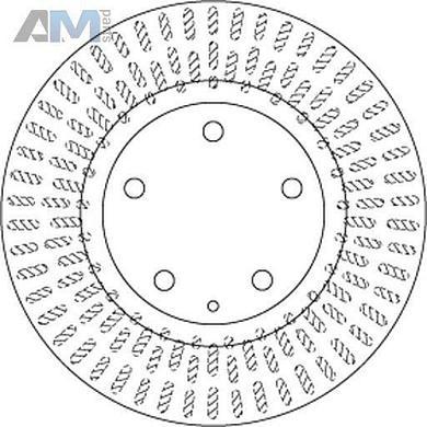 Задние тормозные диски TRW DF6670 для Audi A8 (D3) 2002-2010