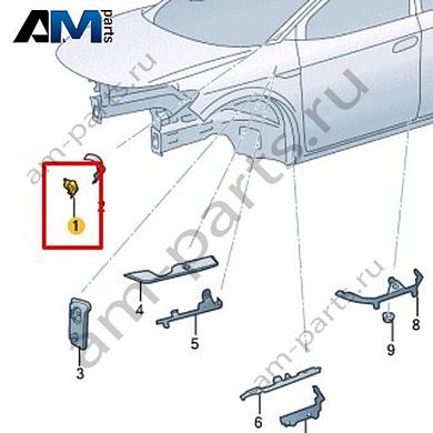 Часть стойки А Volkswagen id4/id5 2021-2024 11A864002Купить часть стойки А 11A864002 на Фольксваген id4/id5 2021-2024- выгодные цены
