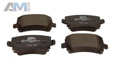 Задние тормозные колодки VALEO 301752 для Audi A4 (B7) 2005-2009