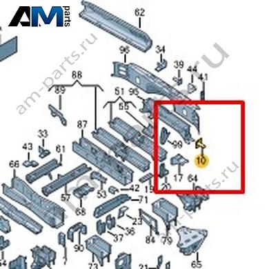 Опора для амортизатора Volkswagen Crafter 2012-2016 2E3801751BКупить опору для амортизатора 2E3801751B на Фольксваген Крафтер 2012-2016- акция