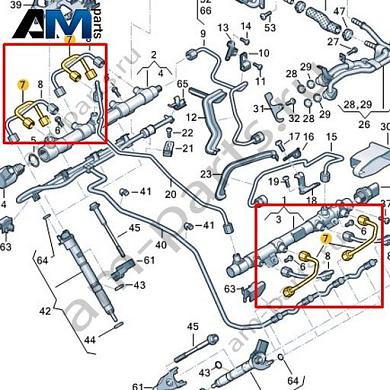 Напорная трубка VAG 057130241ACКупить напорную трубку 057130241AC Фольксваген/Ауди/Шкода- спец. Цена