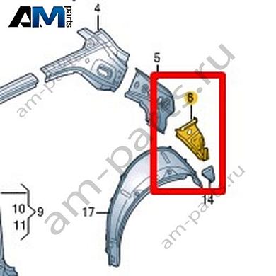 Опора Volkswagen T-Roc Cross 2019-2024 2GM810141BКупить опору 2GM810141B Фольксваген Т-рок Кросс 2019-2024- гарантия наличия