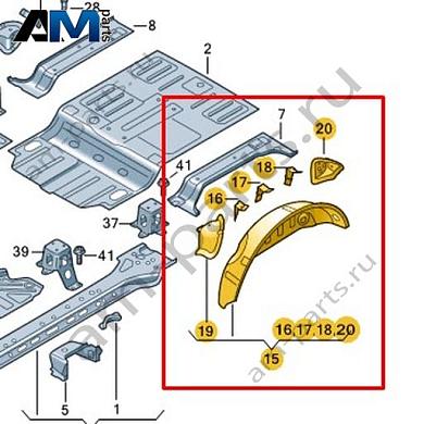 Колесная арка Volkswagen id-Buzz 2023-2024 1N3809851Купить колёсную арку 1N3809851 для Фольксваген id-Buzz 2023-2024 на выгодных условиях