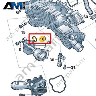 Манжетное уплотнение VAG 057121669Купить манжетное уплотнение 057121669 на Фольксваген/Ауди/Шкоду- спец. Цена