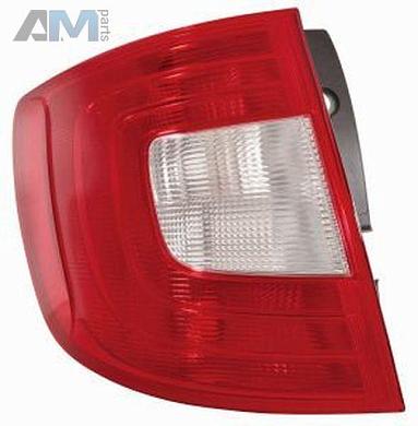 Фонарь задний правый (6651920RUE) DEPO для Skoda Superb 3T (2008-2015)
