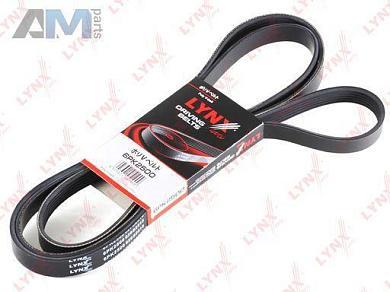 Ремень поликлиновой LYNX для Audi A6 (С6) 2004-2011 27 CANA/CANB 6PK2500