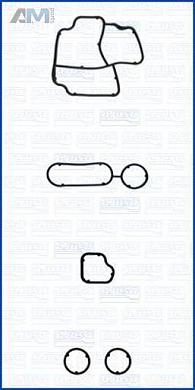 Комплект прокладок масляного радиатора AJUSA (77008100) на Volkswagen CC (2008-2018) 2.0TDI