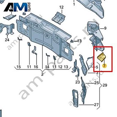 Упорный уголок Volkswagen id4/id5 2021-2024 11A813393Купить упорный уголок 11A813393 Фольксваген id4/id5 2021-2024 по минимальной цене