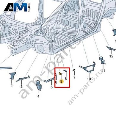 Защитный экран Volkswagen id3 2020-2024 10A864001AКупить защитный экран 10A864001A Фольксваген id3 2020-2024- спец. Цена