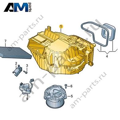 Корпус впускной части Volkswagen id3 2020-2024 1EA820155Купить корпус впускной части 1EA820155 для Фольксваген id3 2020-2024- минимальная цена