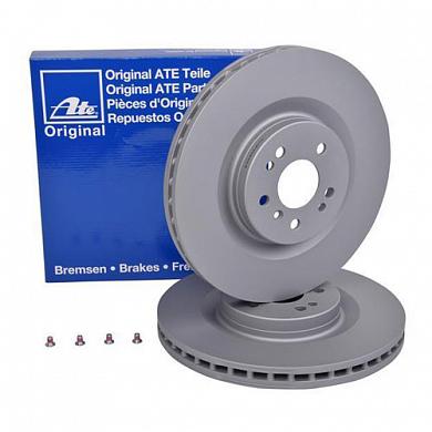 Диск тормозной передний ATE на Mercedes X164 Дизель 24.0132-0157.1