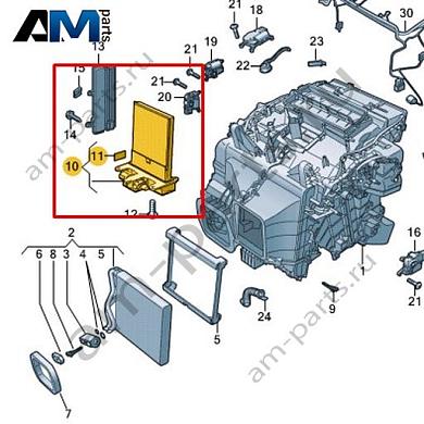 Высоковольтный нагревательный элемент (РTС) Volkswagen id3 2020-2024 1EA963581Купить высоковольтный нагревательный элемент (РTС) 1EA963581 на Фольксваген id3 2020-2024 по минимальной цене