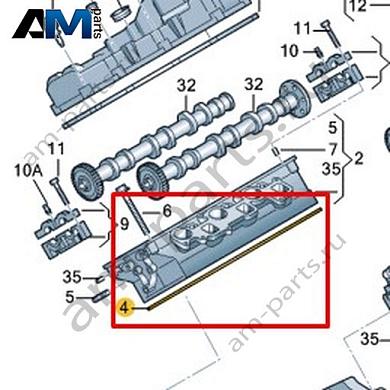 Прокладка ГБЦ (металл) VAG 059103148ACКупить прокладку ГБЦ (металл) 059103148AC Фольксваген/Ауди/Шкода- акция