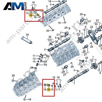 Пружина клапана VAG 06E109623ABКупить пружину клапана 06E109623AB Фольксваген/Ауди/Шкода- акция