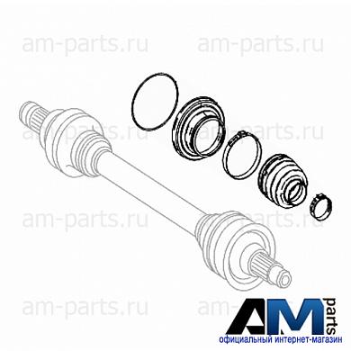 Рем.комплект задней полуоси (пыльник + хомуты) Seinsa Autofren на Mercedes S-class W222 D8493T
