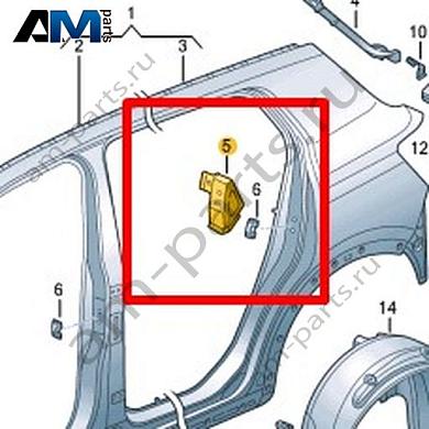 Усилитель стойки С Volkswagen T-Roc Cross 2019-2024 2GM809614Купить усилитель стойки С 2GM809614 Фольксваген Т-рок Кросс 2019-2024- выгодные цены