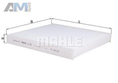 Фильтр салона MAHLE/KNECHT LA888 на Audi Q3 (F3) 2019-2026 1.4TSI