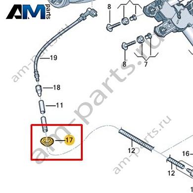 Втулка Volkswagen id3 2020-2024 10A971829Купить втулку 10A971829 для Фольксваген id3 2020-2024 по минимальной цене