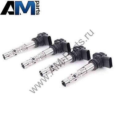 Катушка зажигания BOSCH (0986221024) для Audi A4 (B7) 2005-2009 1.6/1.8 (102/163 л.с.)
