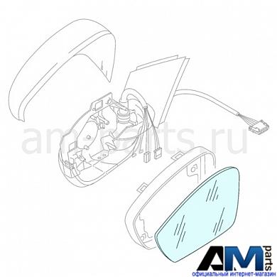 Зеркальный элемент на Skoda 565857521BЗаказать оригинальный зеркальный элемент для Skoda 565857521B- Подходит для автомобилей на гарантии