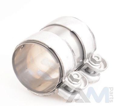 Двойной хомут среднего глушителя Audi Q8 (4M) 3.0TFSI 4N0253141