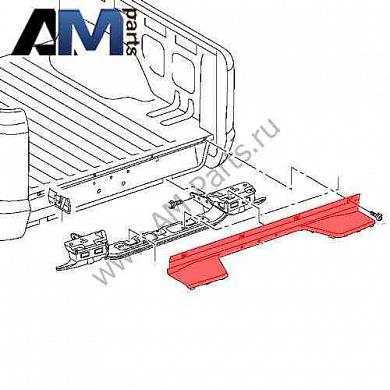 Подножка Amarok 2H78079439B9