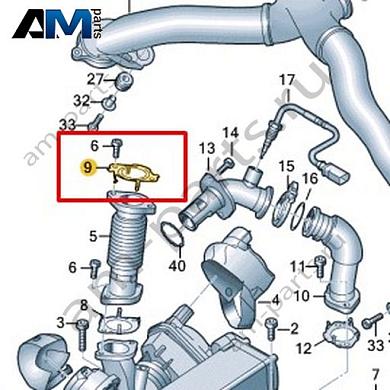 Уплотнитель VAG 057131816BКупить уплотнитель 057131816B на Фольксваген/Ауди/Шкоду- гарантия наличия