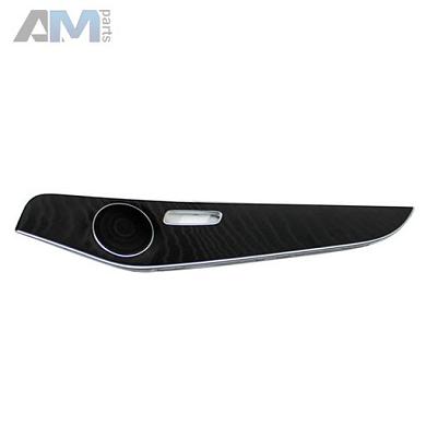 Накладка обшивки передней правой двери декоративная черный ясень Mercedes GLC 2015-2025 A2057201880