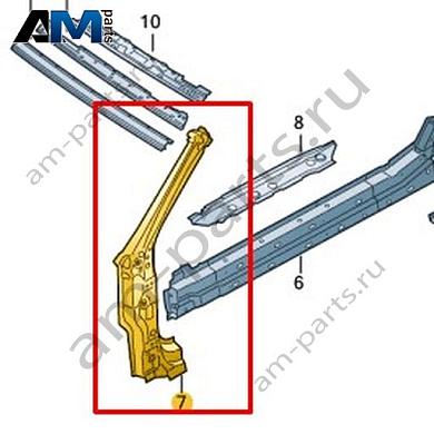 Наружная часть стойки А Volkswagen T-Roc Cabrio 2020-2024 2GC809201Купить наружную часть стойки А 2GC809201 на Фольксваген Т-рок Кабриолет 2020-2024- бесплатная доставка