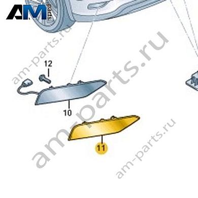 Световозвращатьель правый Volkswagen T-Roc Cross 2019-2024 2GM945702Купить световозвращатьель правый 2GM945702 для Фольксваген Т-рок Кросс 2019-2024- спец. Цена