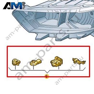 Ремонтный комплект корпуса фары Volkswagen T-Roc 2018-2024 2GA998225Купить ремонтный комплект корпуса фары 2GA998225 Фольксваген Т-рок 2018-2024- выгодные цены
