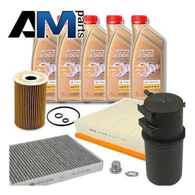 Набор для ТО-2/4 Volkswagen Amarok 2.0 TDI (масло Castrol LL3 5W30 504/507)