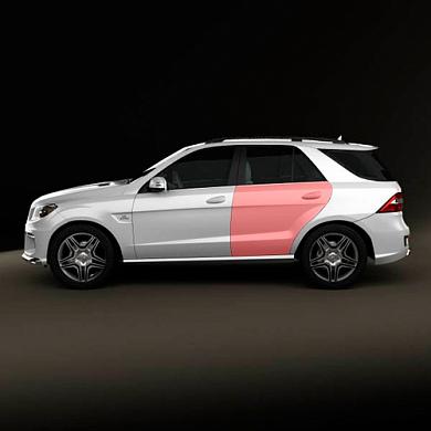 Дверь задняя левая A1667300105 Mercedes GLE W166