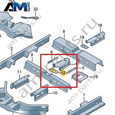 Площадка под АКБ Volkswagen id-Buzz 2023-2024 1N3803865Купить площадку под АКБ 1N3803865 на Фольксваген id-Buzz 2023-2024- выгодные цены