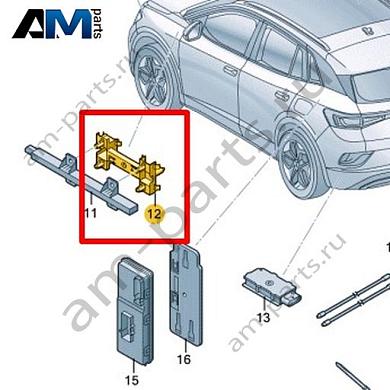 Кронштейн антенны Volkswagen id4/id5 2021-2024 11A962283AКупить кронштейн антенны 11A962283A на Фольксваген id4/id5 2021-2024- акция