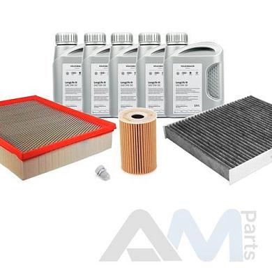 Оригинальный комплект ТО-1/3 Volkswagen Transporter 2.0 TDI (масло LL3 с допуском 504/507)