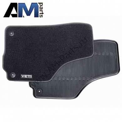 Комплект ковров салона текстиль Йети 5L1061404