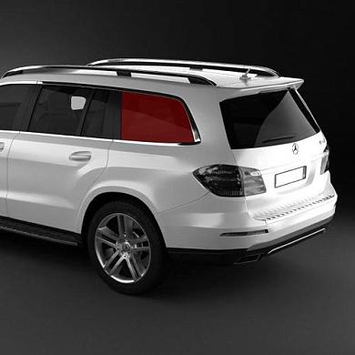 Стекло заднее левое на Mercedes GLS 2015-2019 A1666704100