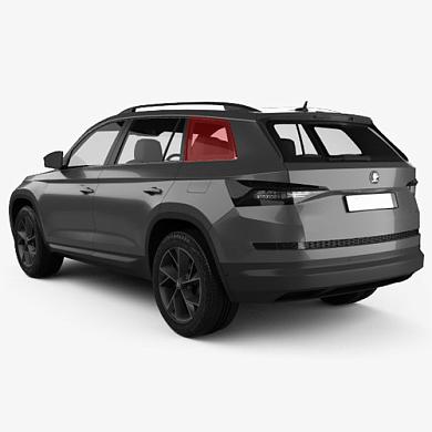 Боковое окно задней части кузова левое на Kodiaq 5658452975AP