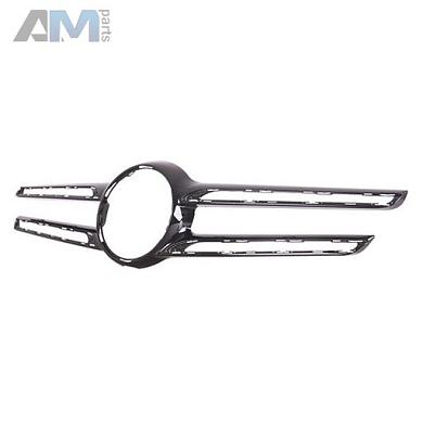 Решетка радиатора (накладка) (Цвет- Deep Black) Mercedes GLE 2014-2018 A16688804239040