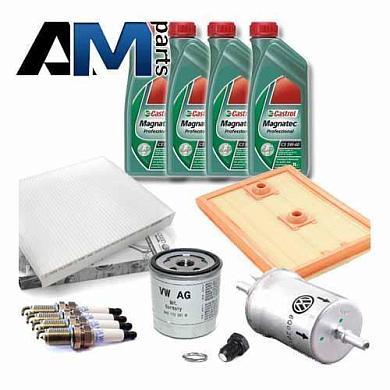 Набор для ТО-4 Skoda Yeti 1.6 MPI (масло Castrol Magnatec 5W40)