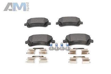 Задние тормозные колодки BOSCH 0986494595  Volkswagen Scirocco (2008-2017)