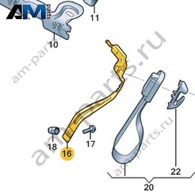 Держатель Volkswagen id-Buzz 2023-2024 1T3858681Купить держатель 1T3858681 на Фольксваген id-Buzz 2023-2024- гарантия наличия