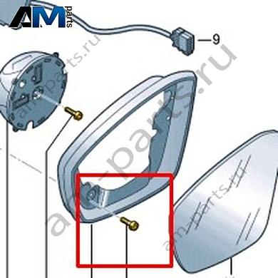 Комплект крепежа для зеркала заднего вида Volkswagen T-Roc 2018-2024 2GA898011Купить комплект крепежа для зеркала заднего вида 2GA898011 для Фольксваген Т-рок 2018-2024- бесплатная доставка