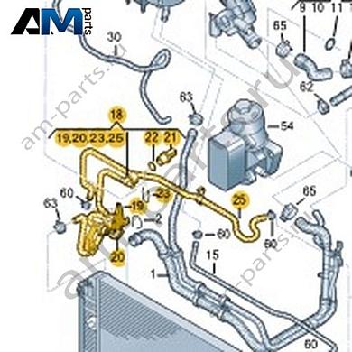 Шланг системы охлаждения Volkswagen Crafter 2012-2016 2E0122096JКупить шланг системы охлаждения 2E0122096J Фольксваген Крафтер 2012-2016- акция