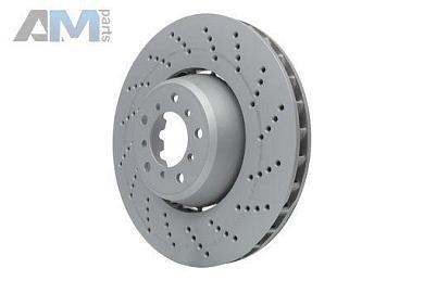 Передний правый тормозной диск 374x36 (24.0136-0116.2) ATE на BMW 5 Серии (E60) M5