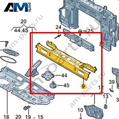 Траверса Volkswagen T-Roc Cabrio 2020-2024 2GC825949Купить траверсу 2GC825949 для Фольксваген Т-рок Кабриолет 2020-2024- спец. Цена