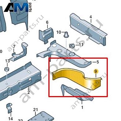 Пластина для лонжерона Volkswagen id-Buzz 2023-2024 1N3804978Купить пластину для лонжерона 1N3804978 Фольксваген id-Buzz 2023-2024- бесплатная доставка